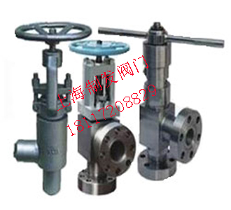 J44H高壓角式截止閥